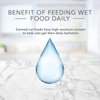 Blue Buffalo Tastefuls Natural Pate Wet Cat Food, Chicken Entrée 3-oz cans (Pack of 24)