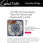 PUPIBOO Washable Pee Pads for Dogs and Cats - Super Absorbent Reusable Puppy Training Pads - 100% Waterproof, Leak-Proof & Non-Slip Whelping Pads for Pet Housebreaking