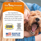 Zesty Paws Dog Multivitamin, Chewable Dog Vitamins and Supplements for Hip & Joints, Skin & Coat, Omega 3 Fish Oil for Dogs- Senior & Puppy Multivitamin- Peanut Butter- 50ct