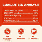 Wellix Dog & Cat Food Topper - Antarctic Krill Treats Freeze Dried Egg Yolk&Chicken Flavor Low Calorie - Cognitive and Skin & Coat Support - Healthy Cat Treats for Indoor Cats