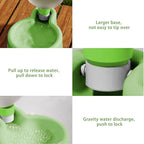 Portable Pet Travel Water Bottle with Collapsible Drinking Bowl, Leak-Proof & Lightweight Dispenser for Dogs & Cats, Ideal for Walking, Hiking & Outdoor Adventures