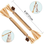 Silvervine Sticks for Cats, Silver Rattan Stick Catnip Stick,Kitten Training Toy,Cats Chew Stick Indoor,Cat Interactive Toy,Tooth Cleaning for cat,Kitty Wooden Tooth Stick Cat Game