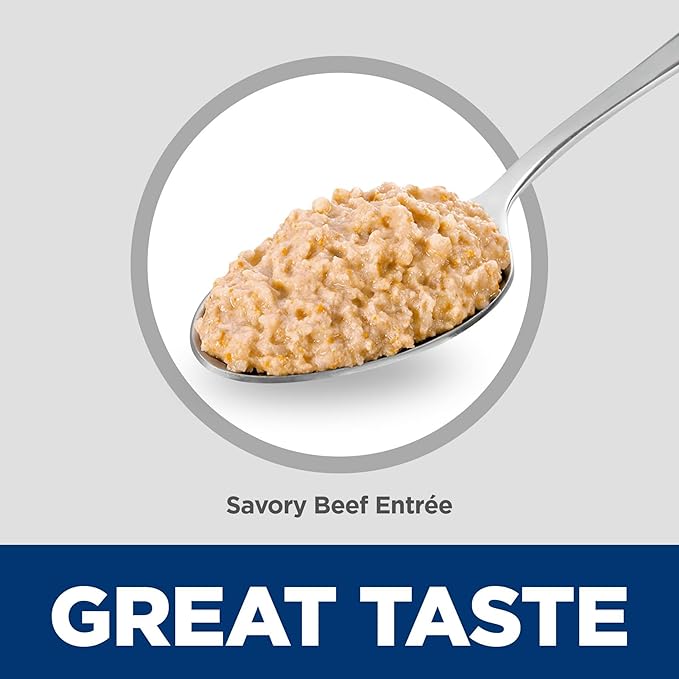 Hill's Science Diet Adult 1-6, Adult 1-6 Premium Nutrition, Wet Cat Food, Beef Minced, 2.9 oz Can, Case of 24