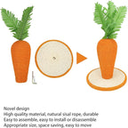 Cat Scratching Post, Sisal Cat Scratcher Cat Scratch Post Cat Scratching Tree Carrot Cat Climbing Frame for Indoor Cats and Kittens