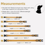 Reflective Dog Collar, Soft Neoprene Padded Nylon Pet Collar with Quick-Release Buckle, Adjustable for Extra Large Dogs,Khaki,XL