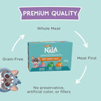 LOVE, NALA Grain-Free Wet Cat Food Pâté – 24 Pack – Natural Chicken & Fish Variety in Broth – Premium Whole Meat - Grain Free - Non GMO - Wet Food for Adult Cats