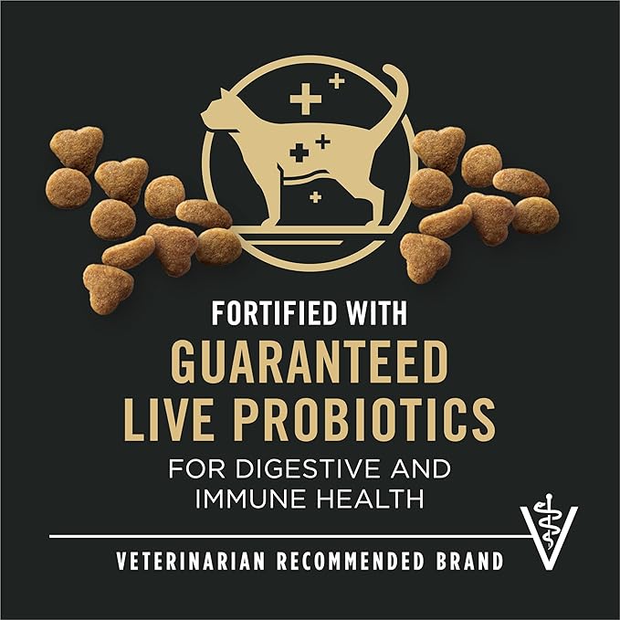 Purina Pro Plan Hairball Control Cat Food, Chicken and Rice Formula - 3.5 lb. Bag