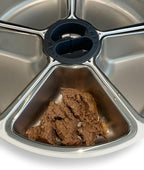 Cat Mate Replacement Bowl with Stainless Steel Inserts for The Five-Meal Automatic Pet Feeder
