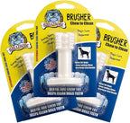 Bullibone Brusher: Dog Teeth Cleaning Brushing Toothbrush Stick - Long Lasting Nylon Peppermint Chew Toy for Dog Oral Care and Dental Health for Small Dogs and Puppies