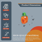 Flourish Pets 2 in 1 Multi-Layer Chew Toy for Active Dogs | Non-Toxic BPA Free Double Stitched Soft Fabric Exterior Dog Toys | Long-Lasting Dog Plush Toys – Leprechaun 3.5"