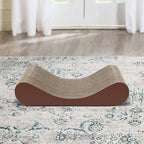 Bone Cat Scratcher Cardboard Lounge Bed, Cat Scratching Post, Durable Board Pads Prevents Furniture Damage