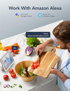 GNCC 2K Cameras for Home Security-Indoor Pan/Tilt Cameras for Baby Monitor/Pet Camera with Phone App, Night Vision, Motion Detection, 2-Way Audio, 24/7 SD Recordings, 2.4Ghz WiFi (4Pack)