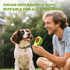 Avocado Puppy Chew Toys, Dog Chew Toys for Average Chewer, Tough Dog Dental Freezable Toy, Treat Dispensing Toys for Small Medium Dogs, Stuffable Toys for 10-30 Pounds