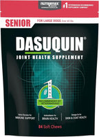 Nutramax Dasuquin Joint Health Supplement for Large Senior Dogs – for Immune Support, Skin & Coat Health, and Brain Health, 84 Soft Chews