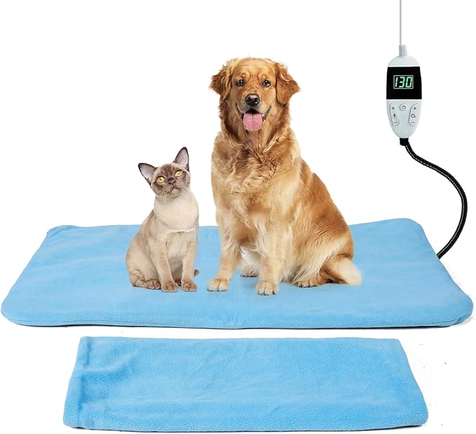 Pet Heating Pad for Dogs & Cats - Microwave Safe, Large Size for Back Pain,Neck Pain Relief, Arthritis, Sciatica, and Muscle Spasms- Portable and Versatile for Home and Travel Use