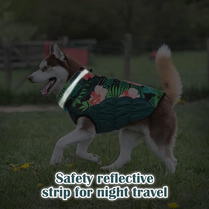 Small Dog Coat,Dog Jackets for Small Dogs,Warm Winter Jacket, Puppy Coat with Harness Built in,Waterproof Dogs Jacket,Puppy Cold Weather Coats,Winter Clothes Snowsuit Shih Tzu Bichon,S