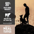 ORIJEN Grain Free High Protein Freeze Dried Dog Food & Topper Regional Red Recipe 16oz Bag