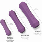 Playology Squeaky Dog Toy Fetch Stick | Durable Rubber Toys for Interactive Play | Bacon Scented Fetch Stick for Large Dogs | Floating Dog Toy Made from Non Toxic Materials