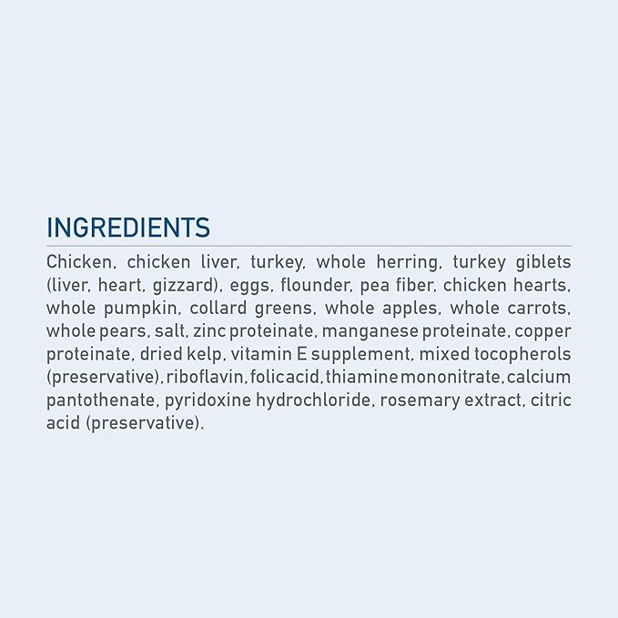 ORIJEN Grain Free High Protein Freeze Dried Dog Food & Topper Original Recipe 16oz Bag