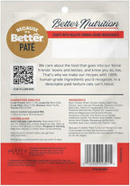 Because it's Better Pate Complete Meal, Turf & Surf Recipe, 2.6 oz Pouches, Wet Cat Food, 12 Count