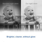 VTech VM923-2 Baby Monitor, 2.8”Screen, 1000ft Range, Pan-Tilt-Zoom, Night Vision, 2-Way Audio, Temperature Sensor, Lullabies, Secured Transmission No WiFi