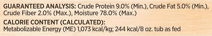 Rachael Ray Nutrish Premium Natural Wet Dog Food, Savory Lamb Stew Recipe, 8 Ounce Tub (Pack of 8)