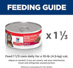 Hill's Science Diet Adult 1-6, Adult 1-6 Premium Nutrition, Wet Cat Food, Salmon Minced, 5.5 oz Can, Case of 24