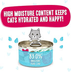 B.F.F. Play - Best Feline Friend Paté Lovers, Aw Yeah!, Duck & Tuna Trickster with Duck & Tuna, 2.8oz Can (Pack of 12)