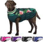 Dog Jackets for Large Dogs, Large Dog Winter Coat, Pet Cold Weather Coats, XXXL Pet Jacket with D-Ring, Waterproof Coat with Back Zipper,Snowsuit Labrador German Shepherd Doberman,XXXL