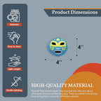 Flourish Pets 2 in 1 Multi-Layer Chew Toy for Active Dogs | Non-Toxic BPA Free Double Stitched Soft Fabric Exterior Dog Toys | Long-Lasting Dog Plush Toys – Lachador 3.5"