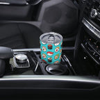 Dujiea 20oz Tumbler With Lid And Straw, Funny Food Sushi Vacuum Insulated Iced Coffee Mug Reusable Travel Cup Stainless Steel Water Bottle