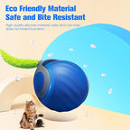 2025 New Upgrade Speedy Tail Cat Toy, Smart Interactive Pet Toys Comes with 4 Tails, Reinforced Version of The Cat Toys Balls, Two Speed Adjustment (Blue)