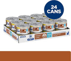 Hill's Prescription Diet k/d Early Support Kidney Care Chicken, Vegetable & Rice Stew Canned Cat Food, Veterinary Diet, 2.9 oz., 24-Pack Wet Food