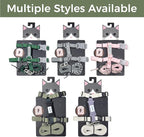 Cat Harness and Leash Set - Green Extra Lightweight Soft Kitten Harness Escape Proof, Adjustable Travel Pet Harness for Walking，Easy Control Comfortable Outdoor (Olive Green, One Size)