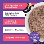 Tiki Cat After Dark Soft Pate Wet Cat Food, Beef & Beef Liver Recipe, 5.5 oz. Can (8 Count)