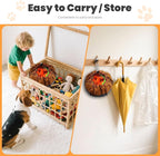 PETCARE Snuffle Mat for Dogs Adjustable Slow Feeder Bowl Interactive Enrichment Puzzle Toys for Small Medium Large Breed Dogs Cats Puppy Sniff Foraging Mats Mental Stimulation Treat Game, 19*19 inch