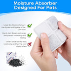 16 Pack Pet Food Desiccant Bag Compatible with Petlibro Automatic Cat Dog Feeders, PLAF001, PLAF002, PLAF101, PLAF005, PLAF006, Upgrade Packets Keep Pet Food Dry and Fresh