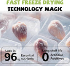 PAWUP Freeze Dried Chicken Heart Pet Treats, High Protein Freeze-Dried Pet Food for Dogs, Cats, Fresh Ingredient, 3.2 oz, Rawhide Free, Gluten&Grain Free