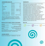 Dinovite Probiotic Supplement for Dogs, Omega 3, Hot Spot Relief, Skin & Coat Supplement, 90 Day Supply for Large Dogs