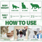 Flea & Tick Support for Cats – Natural Herbal Drops with Multivitamin – Fleas and Ticks Comfort Formula for Cat All Breeds & Ages – Bacon Flavor