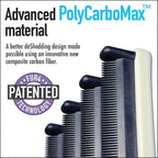 FUR4 deShedding Cat Brush for Long Hair Cats – Pet Hair Brush with 4 Carbon Fiber Edges – deShedding Tool Removes Loose Fur – Gentle & Effective Cat Grooming Brush for Shedding