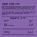 A Strong Heart Wet Puppy Food, Chicken & Beef Dinner - 5.5 oz Cans (Pack of 24), Made in The USA with Real Chicken & Beef