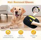 2 Pcs Pet Hair Removal Glove, 2025 New Pet Hair Remover Electrostatic Gloves, Upgrade Electrostatic Gloves Pet Hair, Reusable Cat Dog Grooming Gloves Pet Hair for Cats & Dogs