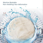 SHENGOCASE 2-Pack 13.8" Round Faux Rabbit Fur Cat Dog Bed Cushion Pad Mat, Cat Tree Tower Replacement Cushion Pad, Pad for Window Perch, Cat Dog Carrier House Cage Crate Kennel Furniture