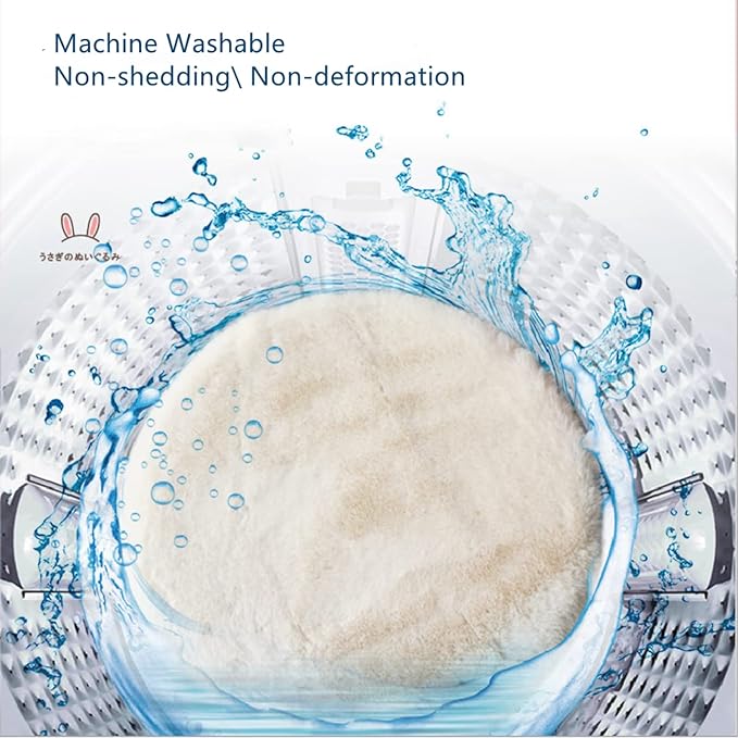 SHENGOCASE 2-Pack 14" x 19.7" Faux Rabbit Fur Cat Dog Bed Cushion Pad Mat, Cat Tree Tower Replacement Cushion Pad, Pad for Window Perch, Cat Carrier House Cage Crate Kennel