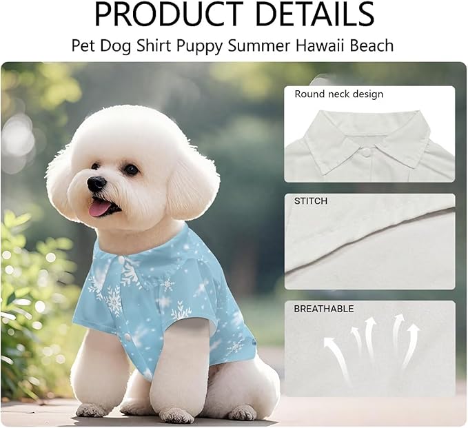 Christmas Dog Shirts for Large Dog Girls Boys Pet Snowman Clothes Soft Breathable Puppy Shirts Printed Pet T-Shirt Puppy Christmas Cosplay Xmas Pet Apparel for Large Dogs and Cats