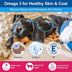NATURE TARGET Dog Vitamins Powder, Probiotics & Digestive Enzymes for Gut Health, Glucosamine & Chondroitin & Omega 3, Complete Supplement for Homemade Dog Food, Joint & Skin & Immune Support
