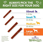 Whimzees Wellness Stix Dog Dental Treats, Natural Chews, Large Size Stick, (7 Count)