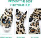 SHARLOVY Dog Squeaky Toys No Stuffing, 3 Pack Crinkle Dog Toys for Small Breeds or Puppy, Durable Chew Plush Cute Animals Natural for Teething Pet for Boredom