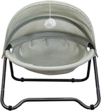 Cat Bed Cat Hammock Bed Elevated cat Bed, Comfortable and Breathable Pet Bed with Awning and Plush Toy, No-Tools Assemble, Cover Removable and Washable, Suitable for Indoor and Outdoor Use